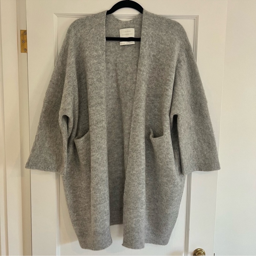 Lauren Manoogian Alpaca Cardigan Sweater